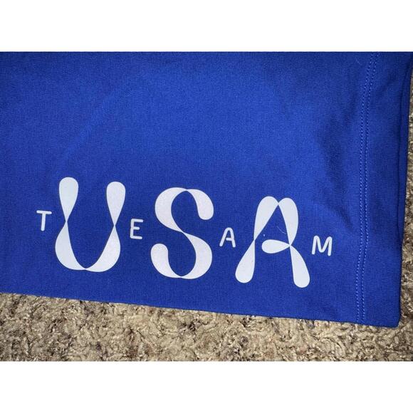 Nike Tights Team USA Olympics Training Shorts Tights Sample - Picture 2 of 6